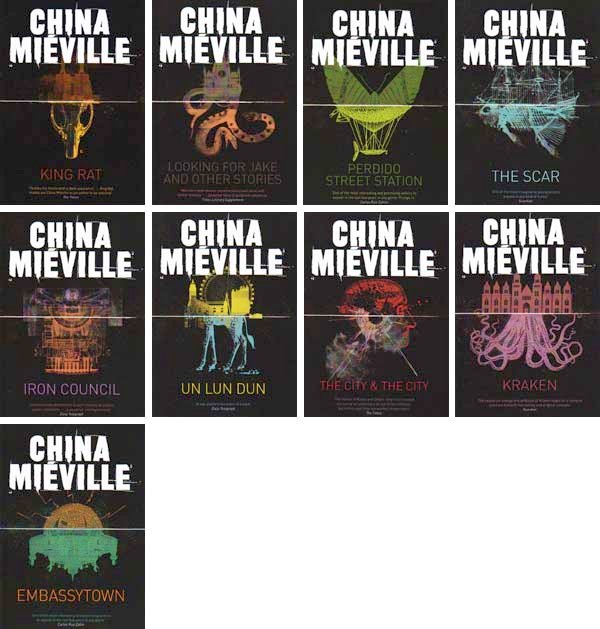New book covers for China Mieville