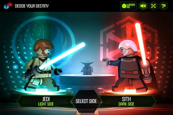 Lego Star Wars Yoda Chronicles - Choose a side