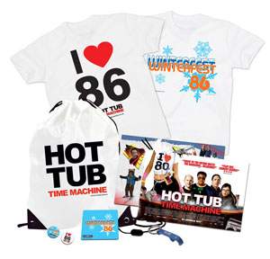 Hot Time Time Machine Goodies
