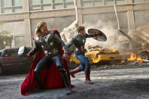 Avengers - Thor & Captain America
